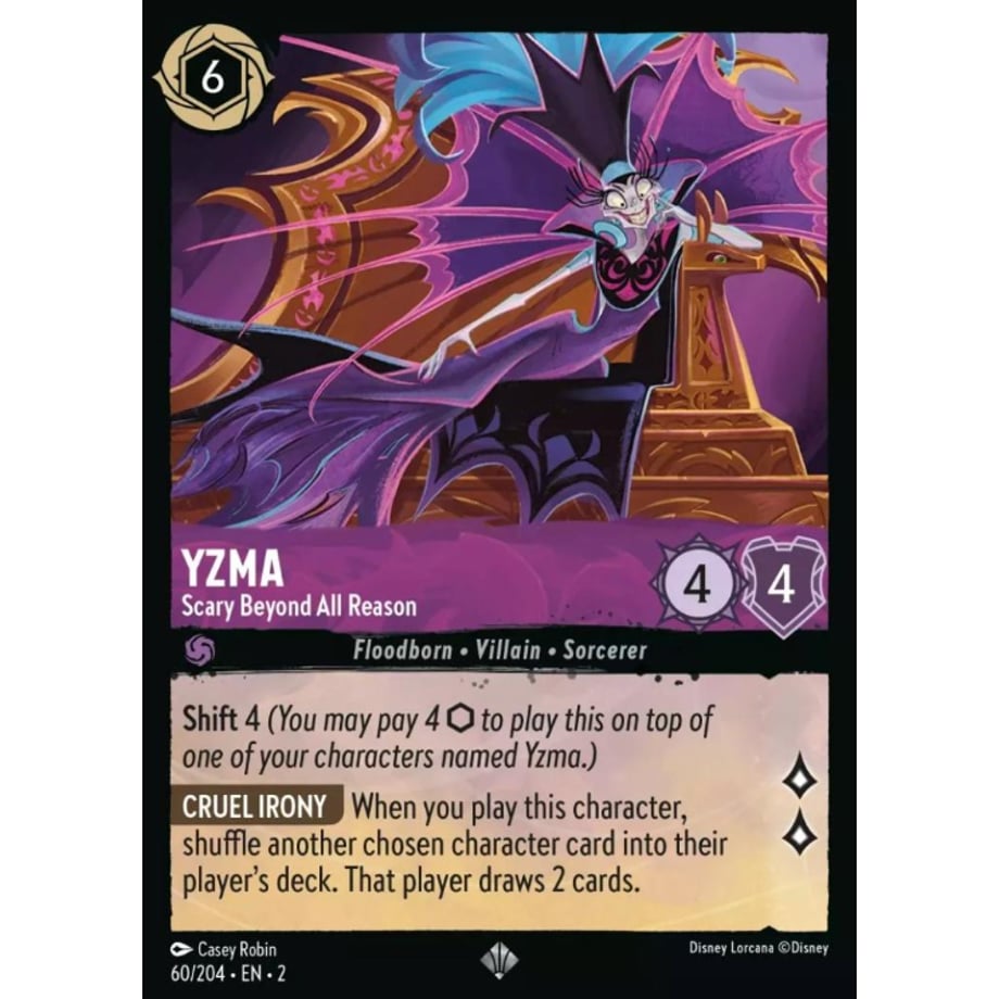 LORCANA Yzma (Scary Beyond All Reason) - 60/204-EN-2