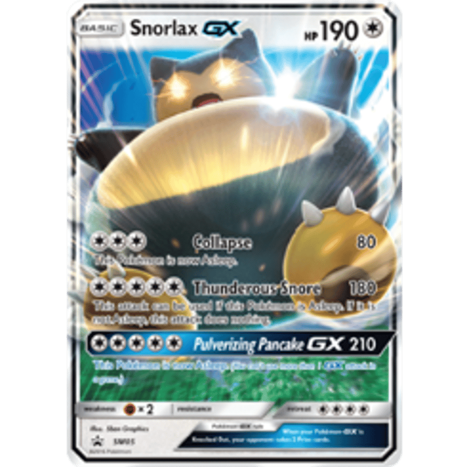 [Jumbo Card] Snorlax GX SM05 [Extra Large Size (146mm x 203mm)]