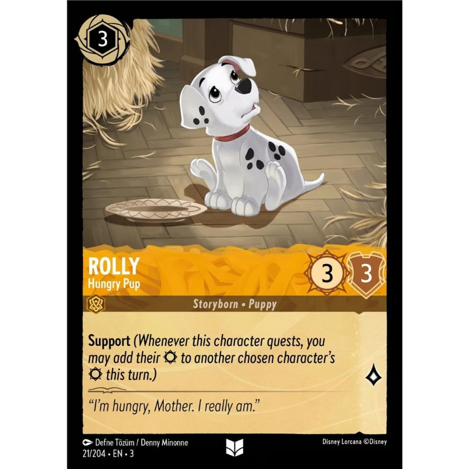 LORCANA Rolly (Hungry Pup) - 21/204-EN-3