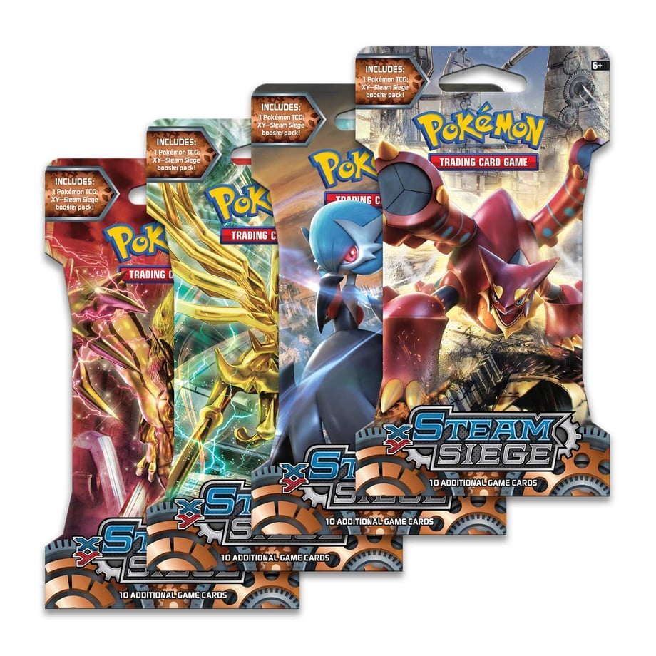 Pokemon Card XY-Steam Siege Sleeved Booster Pack