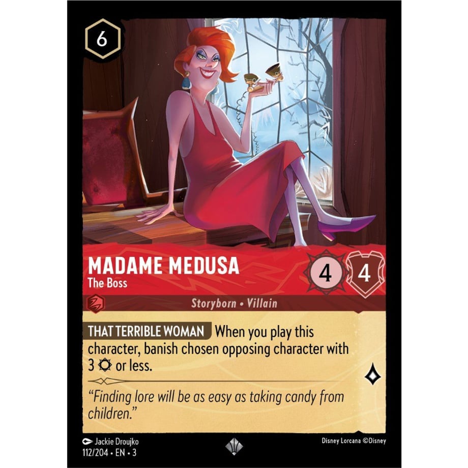 LORCANA Madame Medusa (The Boss) - 112/204-EN-3