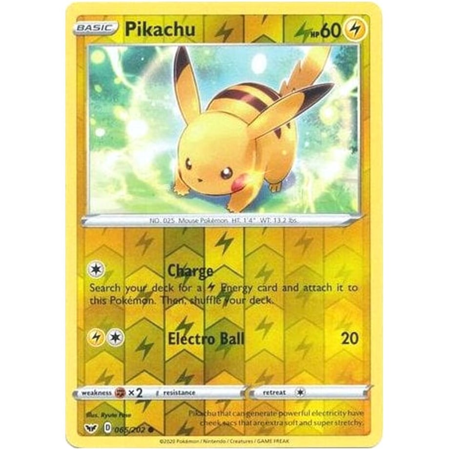 Pikachu [Rivaholo] / Pikachu - Sword &amp; Shield Base Set (065/202)