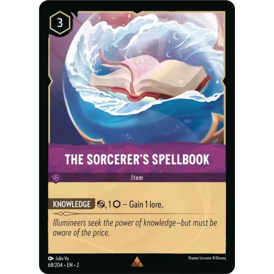 LORCANA The Sorcerer's Spellbook - 68/204-EN-2