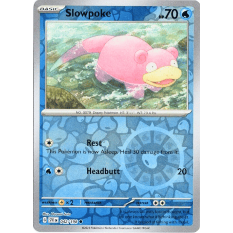 Yadon [Rivaholo] / Slowpoke - Scarlet &amp; Violet Base Set (042/198)