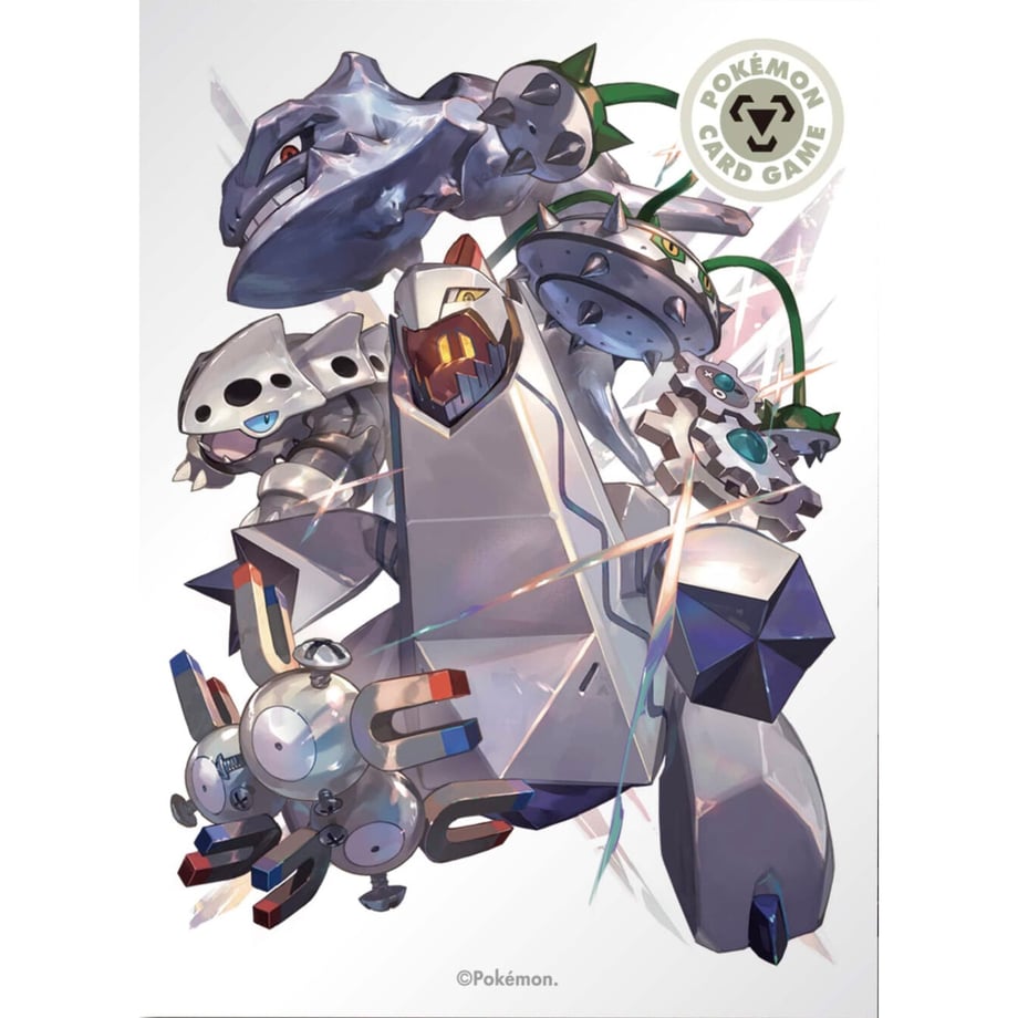 [Rose] Japanese Pokemon Center Exclusive Type Fighters Steel Sleeve (2020)