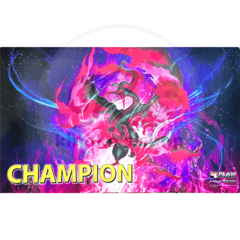 Pokemon Card 2023 League Cups Galar Fire Playmat