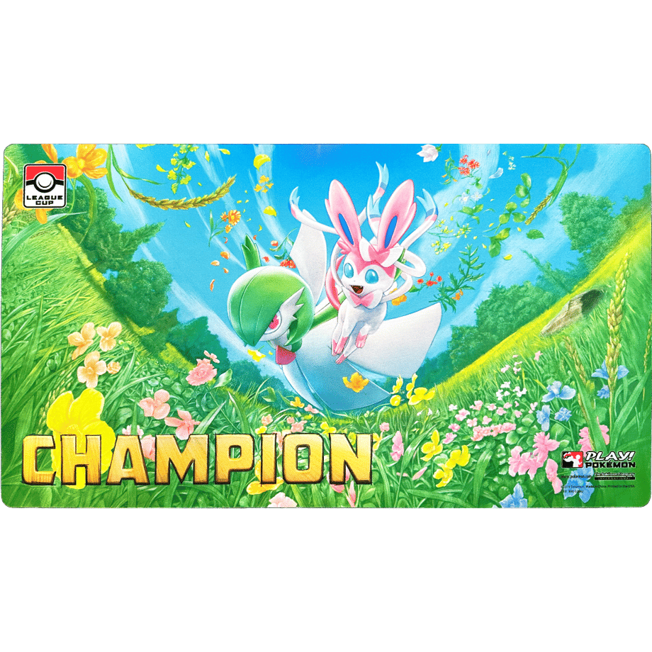 Pokemon Card 2019 League Cups Gardevoir &amp; Sylveon Playmat