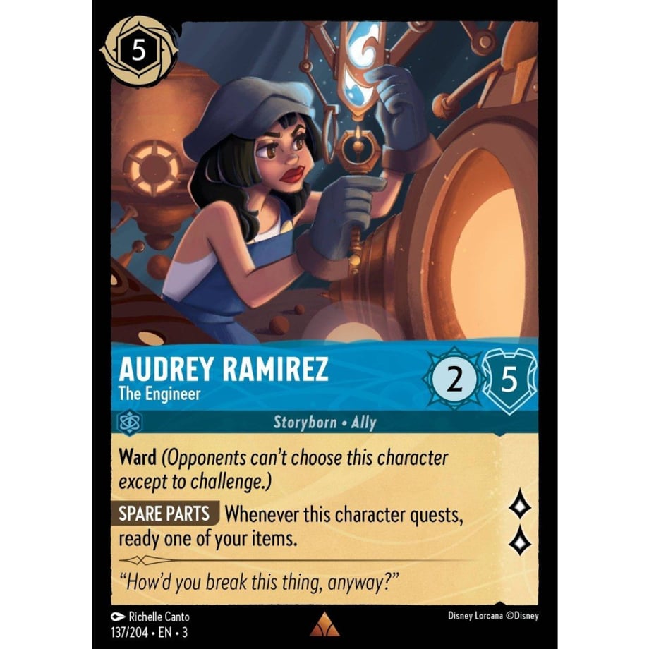 LORCANA Audrey Ramirez (The Engineer) - 137/204-EN-3