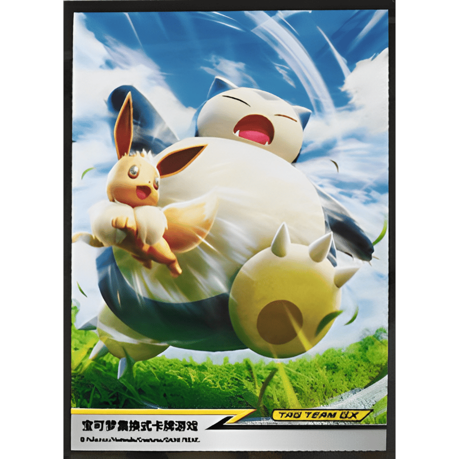 [Rose] Simplified Chinese version Eevee &amp; Snorlax Sleeve (2023)