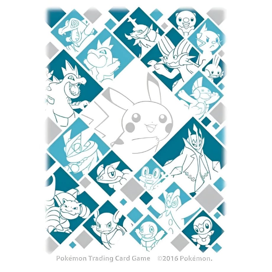 [Rose] Overseas Pokemon Center Exclusive Just My Type: Water (Blue) Sleeve (2016)