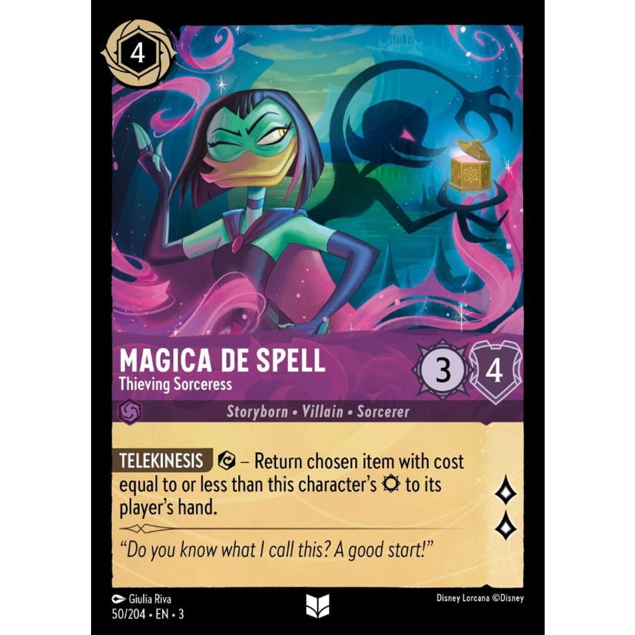 LORCANA Magica De Spell (Thieving Sorceress) - 50/204-EN-3