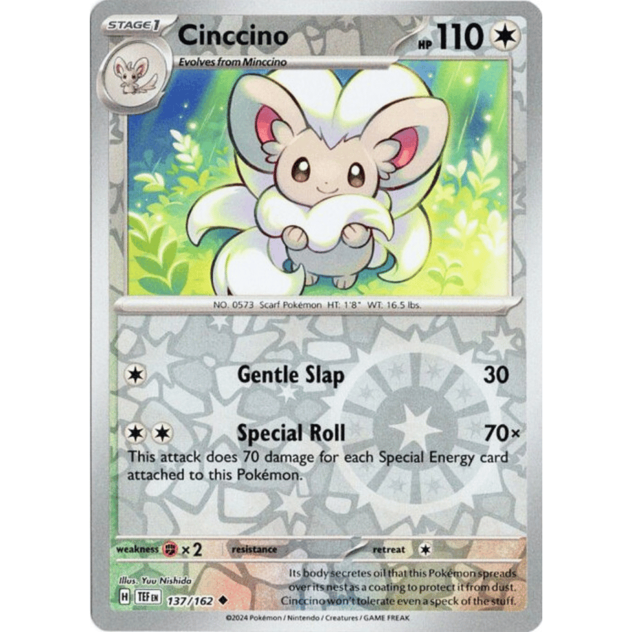 Cinccino - Temporal Forces (137/162)