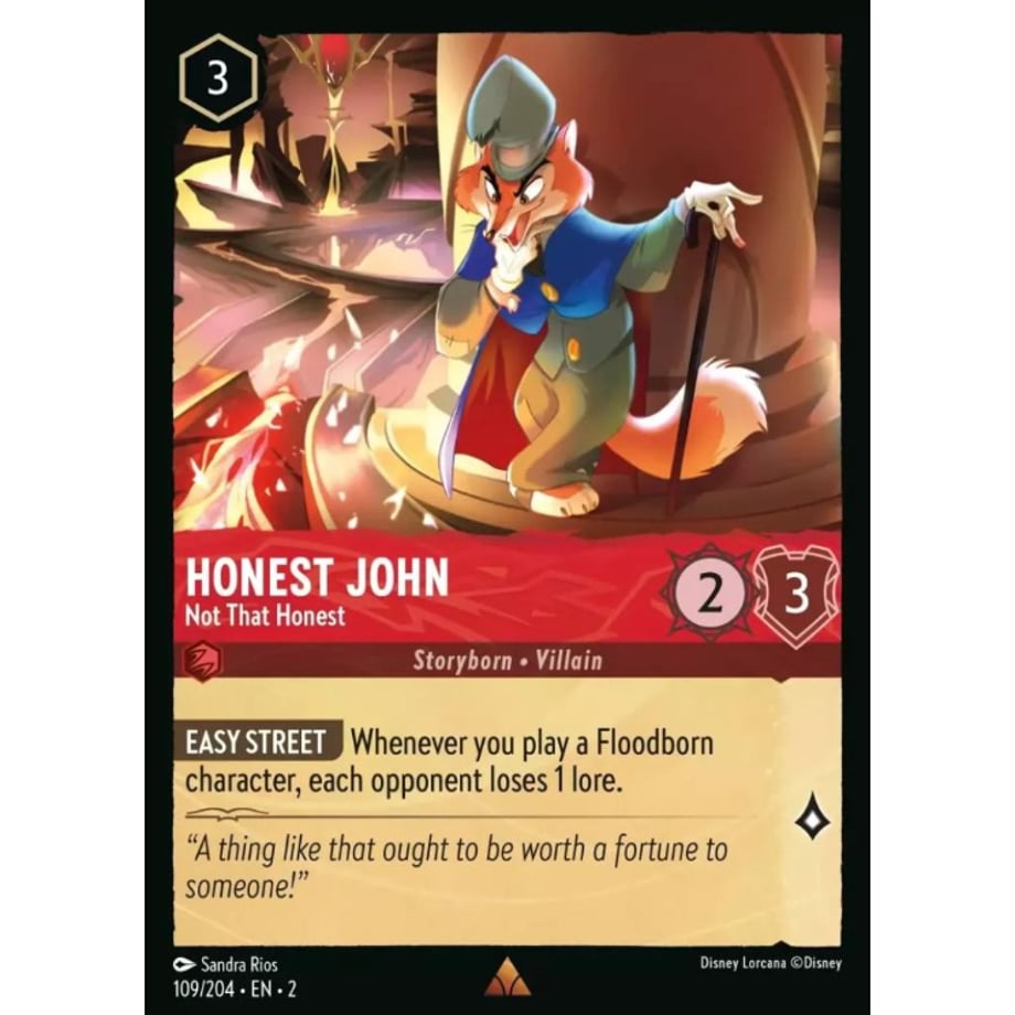 LORCANA Honest John (Not That Honest) - 109/204-EN-2