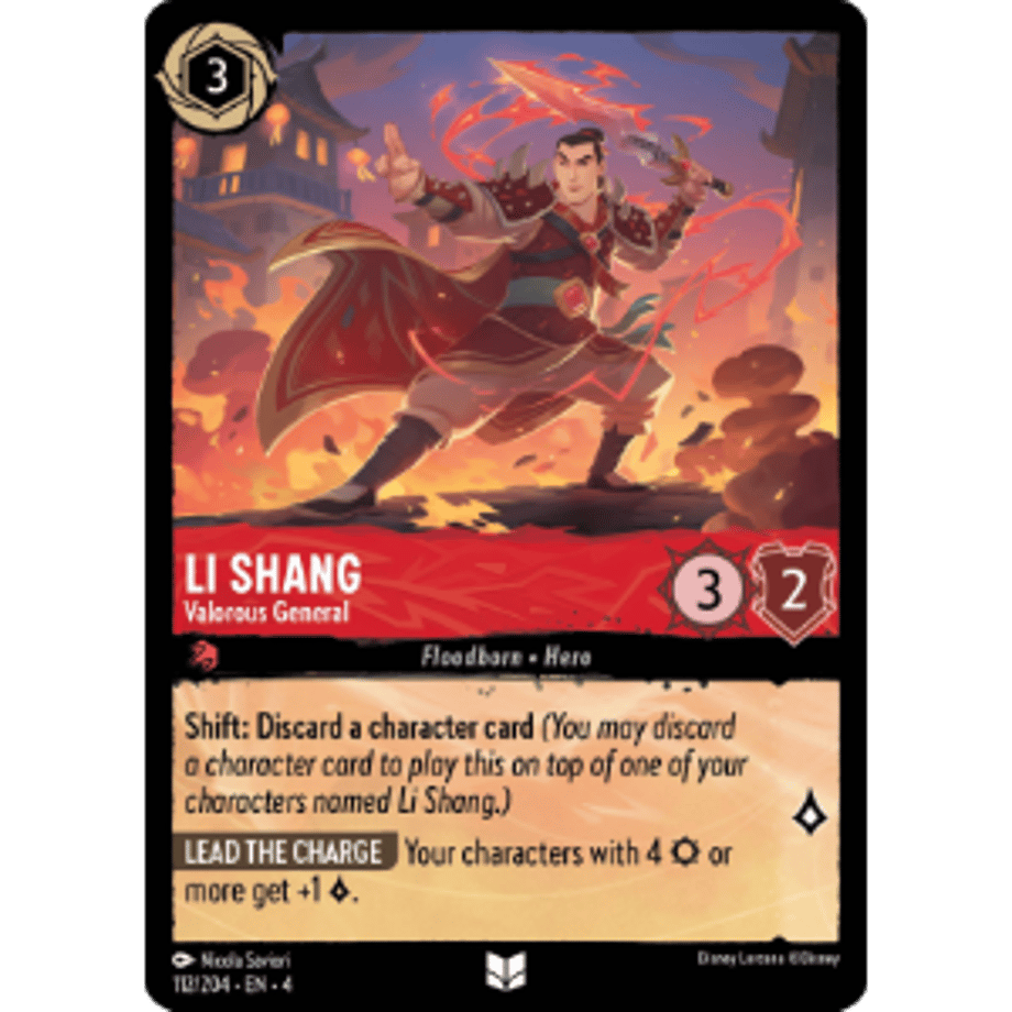 LORCANA Li Shang (Valorous General) - 112/204-EN-4