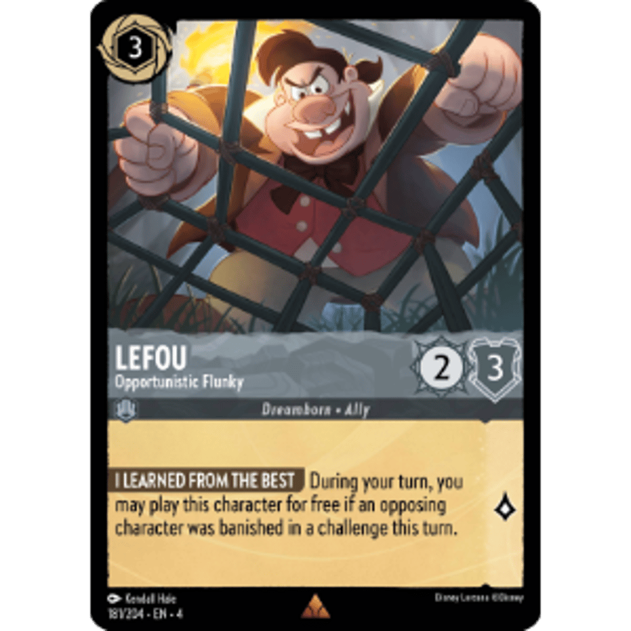 LORCANA Lefou (Opportunistic Flunky) - 181/204-EN-4