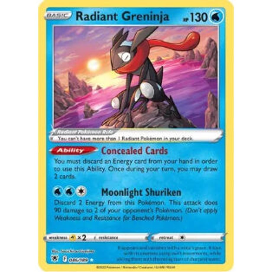 Radiant Greninja - Astral Radiance (046/189)