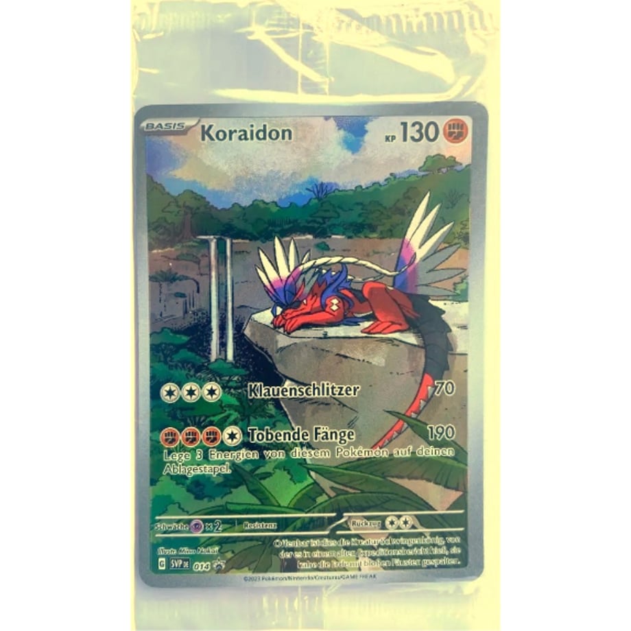 [Unopened Promo] Koraidon (Shield Battle Promo Design) / Koraidon (SVP EN 014)