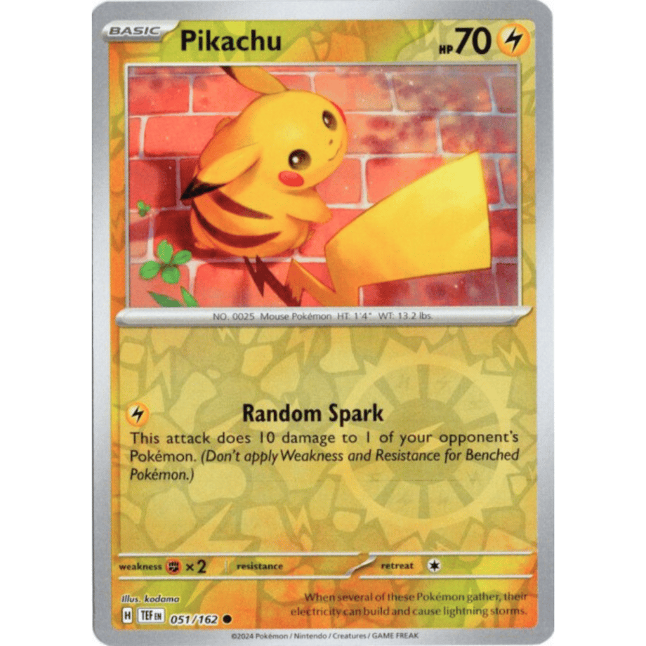 Pikachu [Rivaholo] / Pikachu - Temporal Forces (051/162)