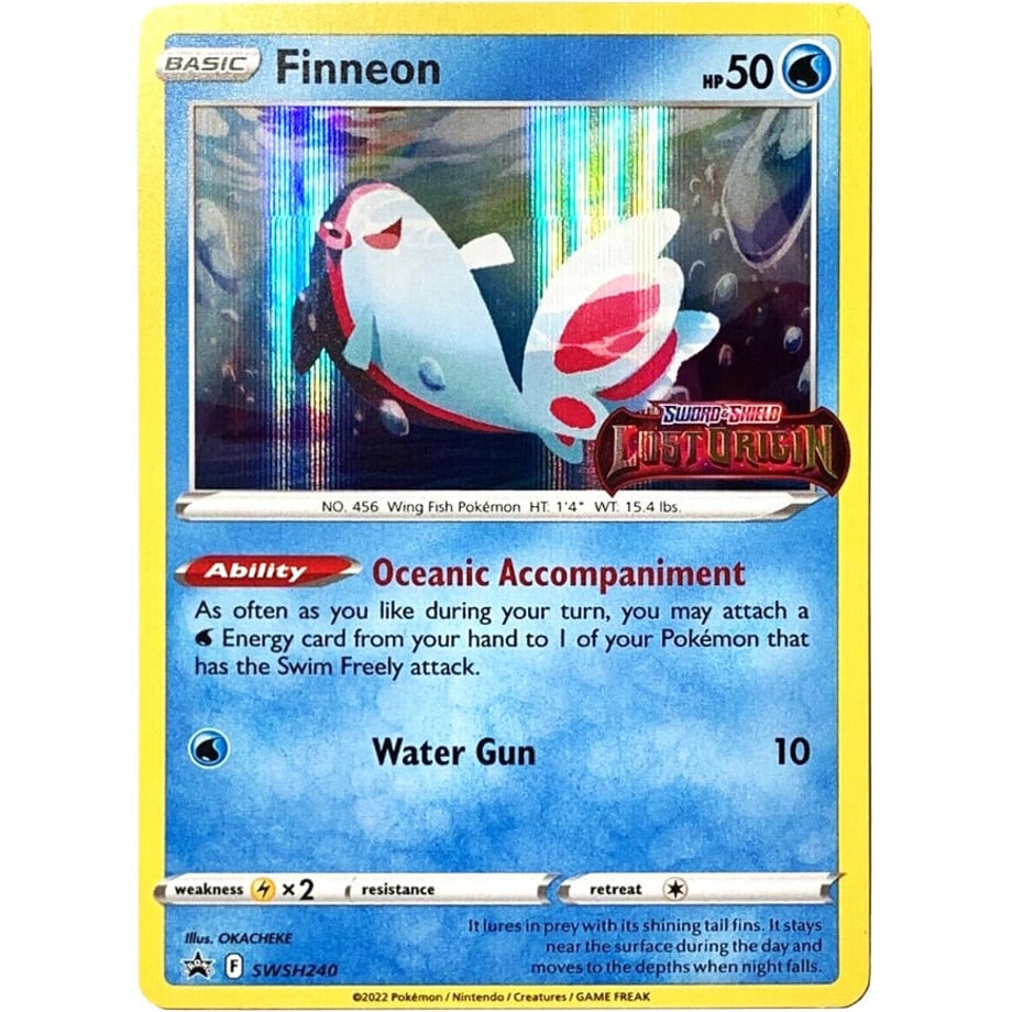 ケイコウオ【海外限定絵柄】 / Finneon (Prerelease) - Sword & Shield Promo Cards (SWSH240)