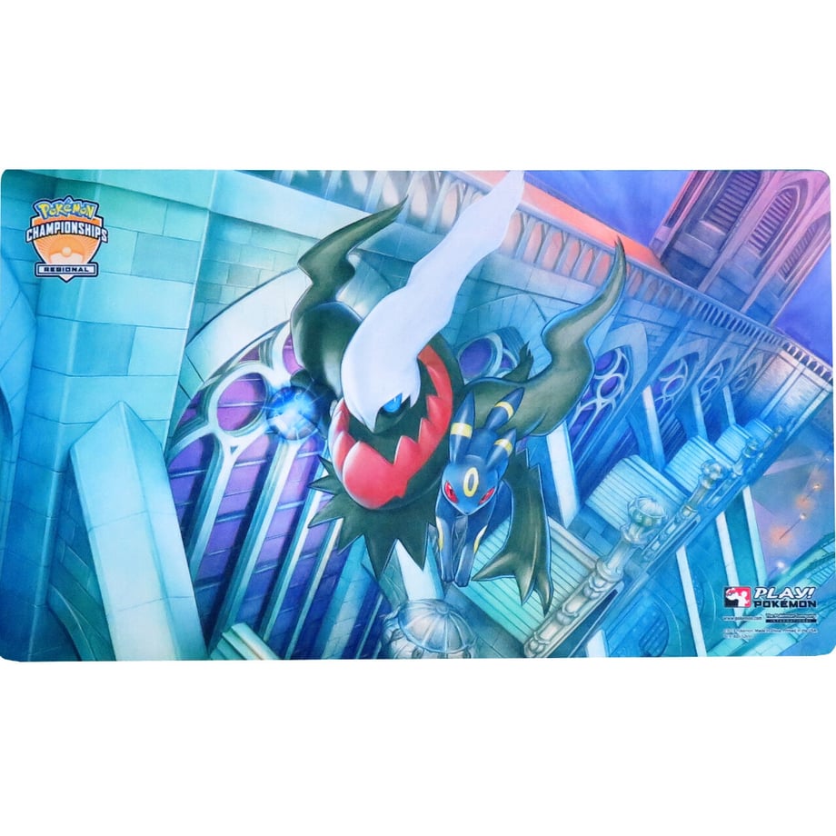 Pokemon Card 2019 Regional Championships Umbreon &amp; Darkrai Playmat