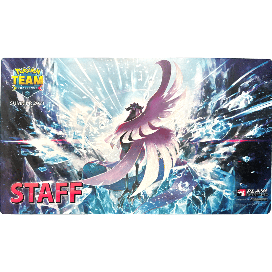 Pokemon Card 2021 SUMMER TEAM CHALLENGE Galar Freezer [STAFF] Playmat