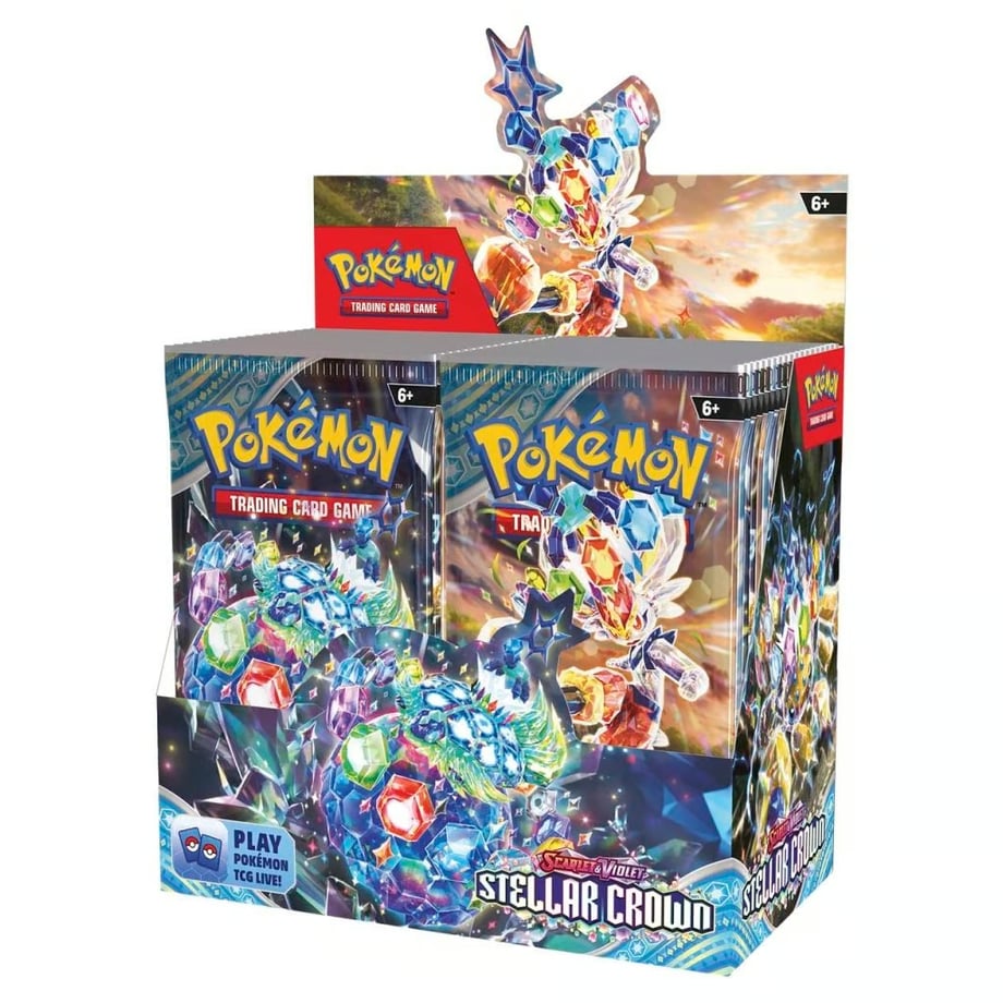 【箱潰れの場合があります】ポケモンカード Stellar Crown Booster Box (36 Packs)