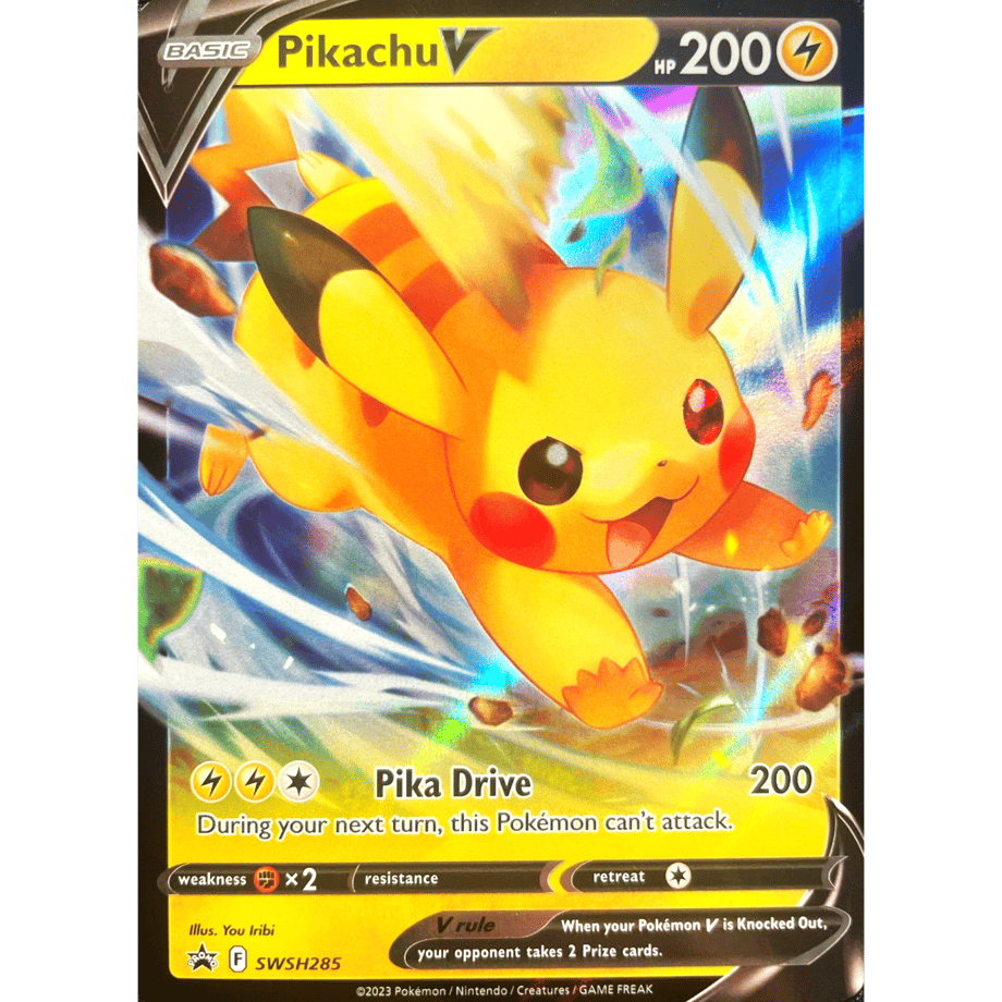 Pikachu V (Start Deck 100 CoroCoro Comic ver. Promo Design) / Pikachu V - Sword &amp; Shield Promo Cards (SWSH285)