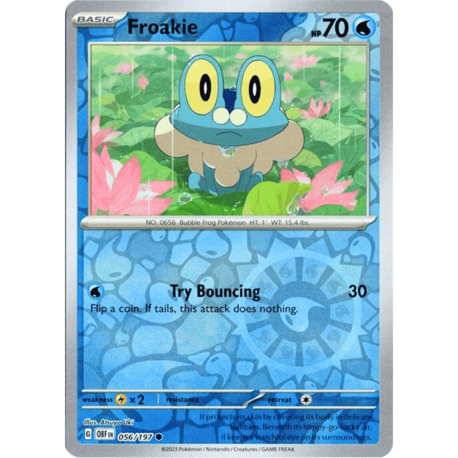 Froakie - Obsidian Flames (056/197)