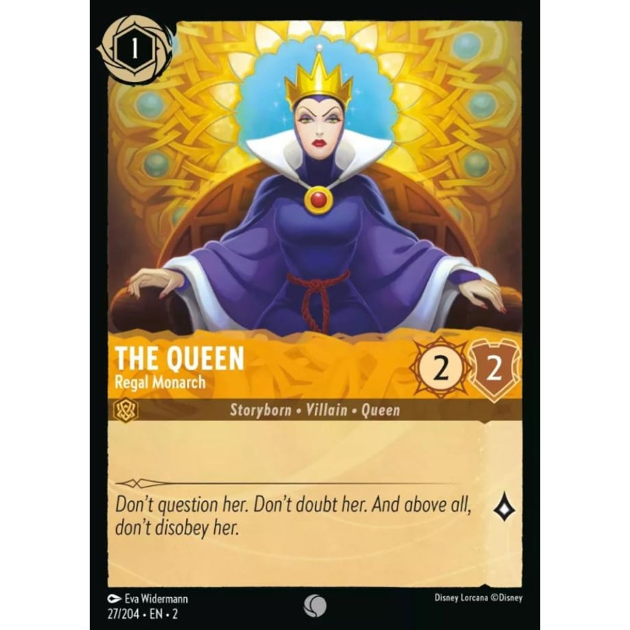 LORCANA The Queen (Regal Monarch) - 27/204-EN-2