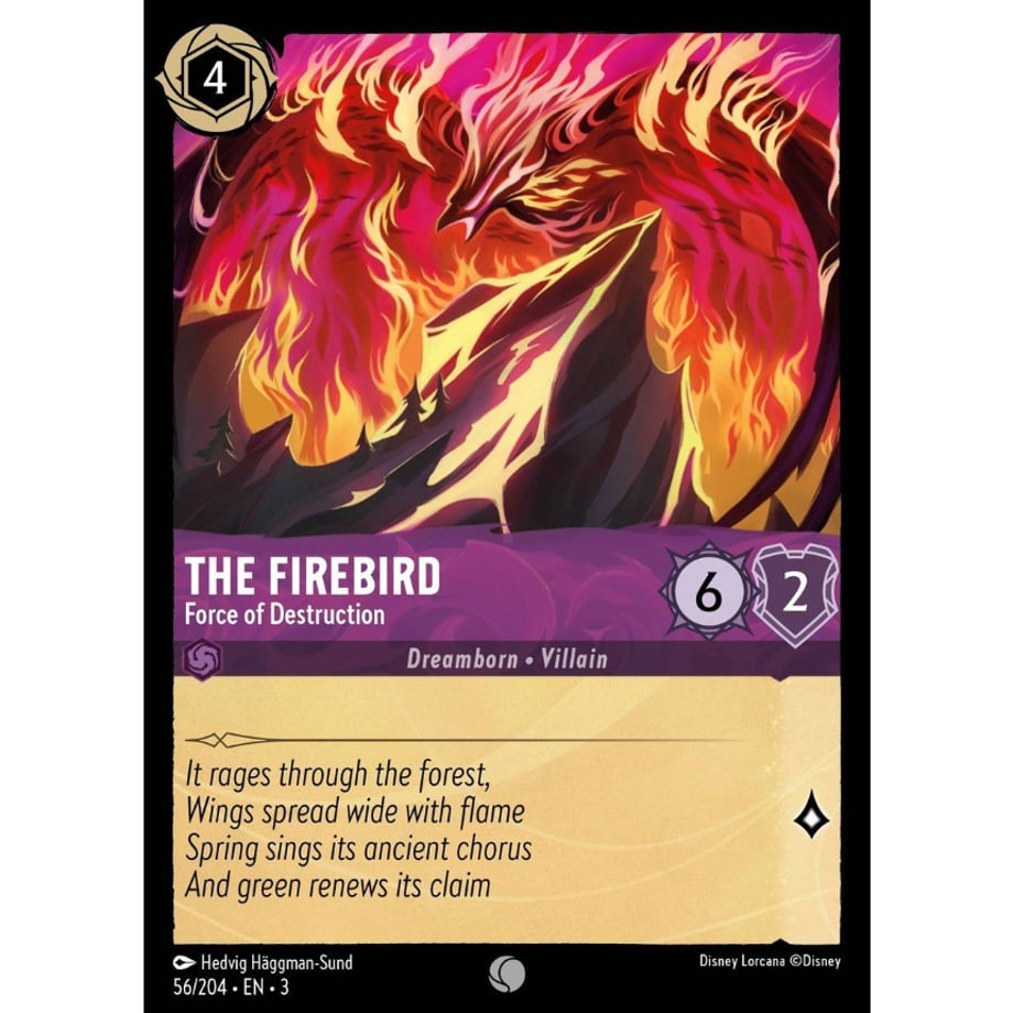 LORCANA The Firebird (Force of Destruction) - 56/204-EN-3