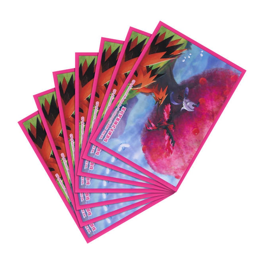 Simplified Chinese version of Galarian Thunder, Fire, and Freezer card sleeves (64 cards)