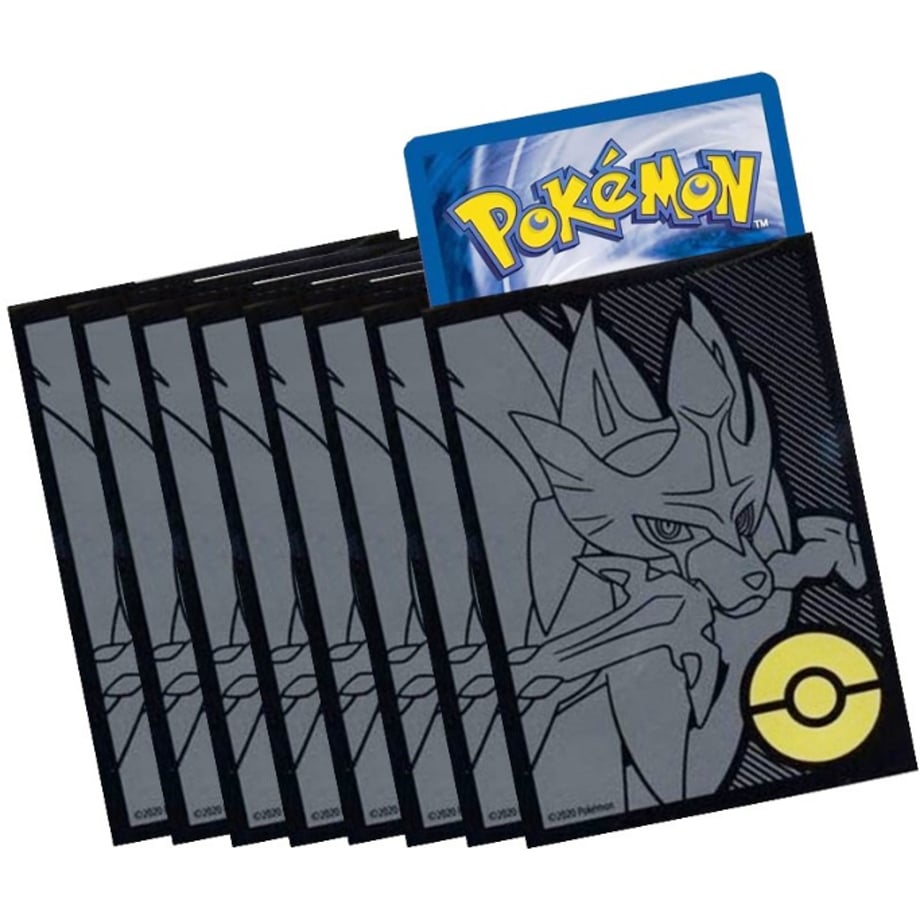 Pokemon Card Sword &amp; Shield - Elite Trainer Box Plus Card Sleeves (65 Cards) [Zacian]