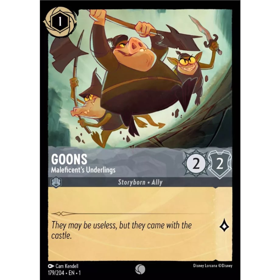 LORCANA Goons (Maleficent's Underlings) - 179/204-EN-1(Foil)