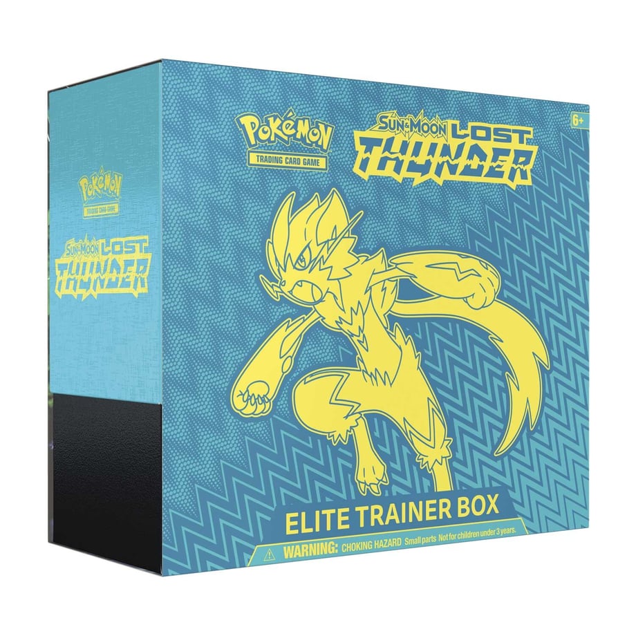 Pokémon Card Sun &amp; Moon - Lost Thunder Elite Trainer Box