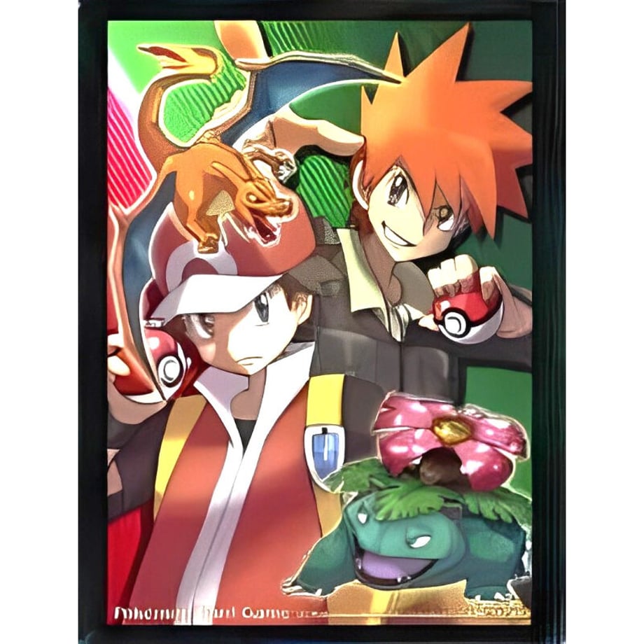 [Rose] Japanese version Pokemon Center/Animate limited red/green sleeve (2012)