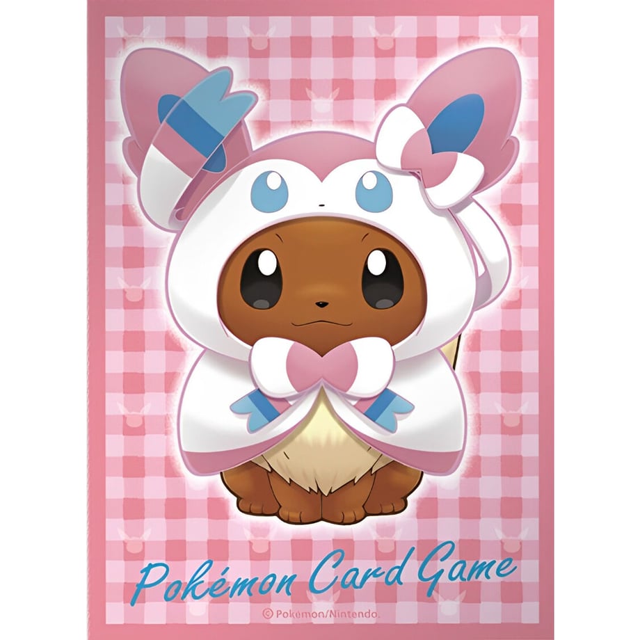 [Rose] Japanese Pokemon Center Exclusive Eevee Poncho Series Sylveon Sleeve (2017)