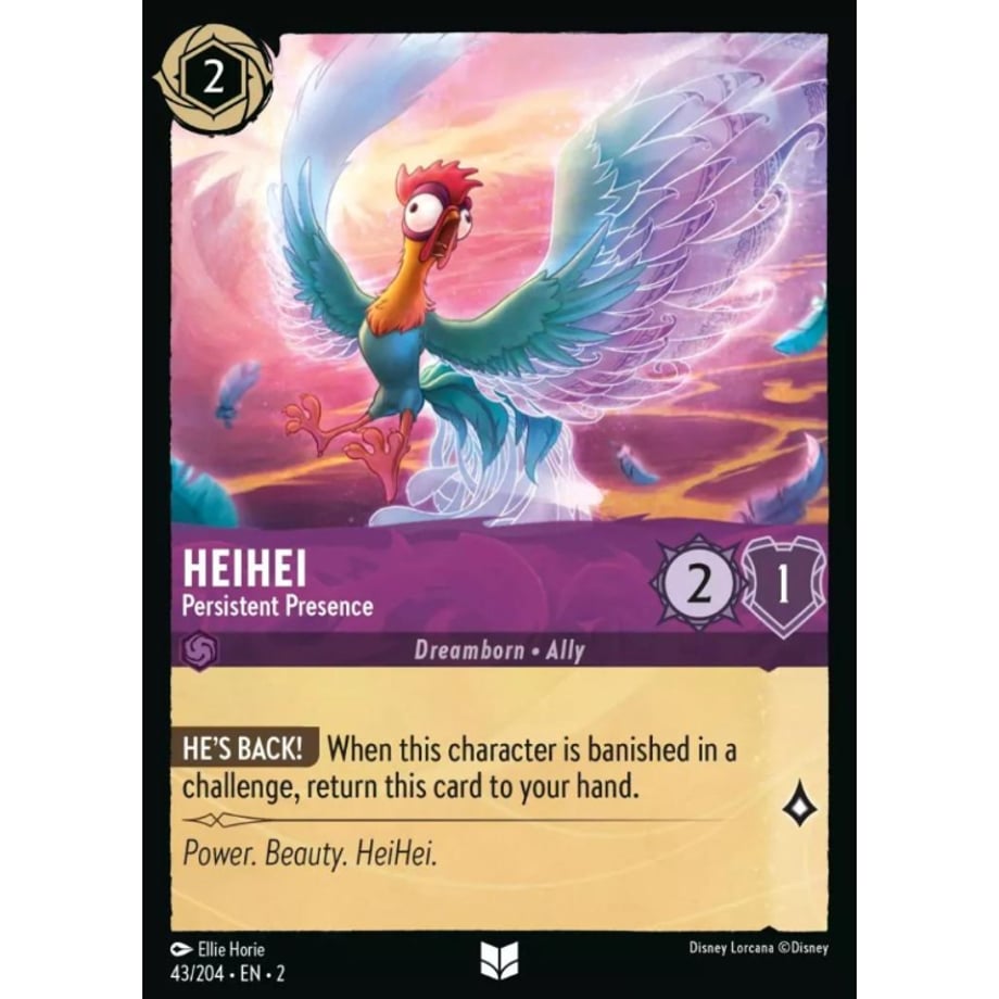 LORCANA Heihei (Persistent Presence) - 43/204-EN-2