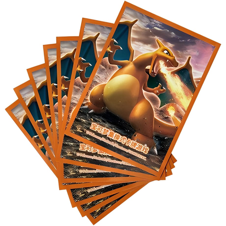 Simplified Chinese version of Hengkuu Shusse Charizard card sleeves (64 pieces)