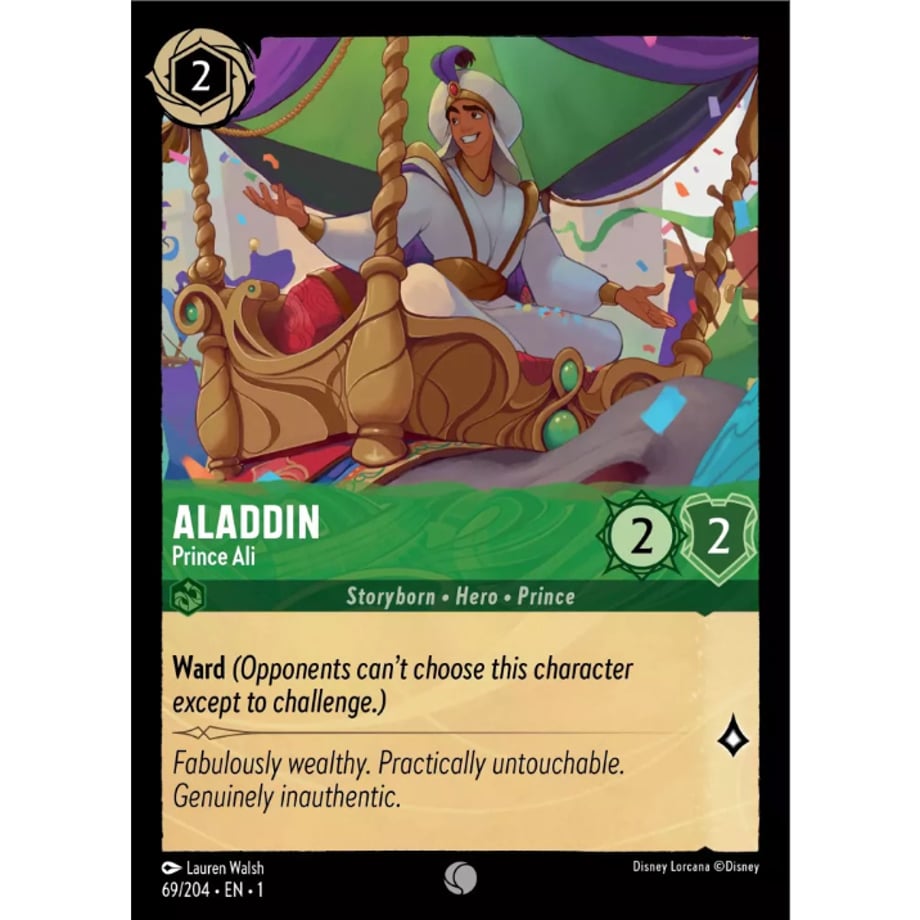 LORCANA Aladdin [Common] / Aladdin (Prince Ali) - 69/204-EN-1