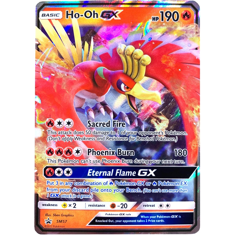 Ho-Oh GX [Overseas exclusive design] / Ho-Oh GX - SM Promos (SM57)