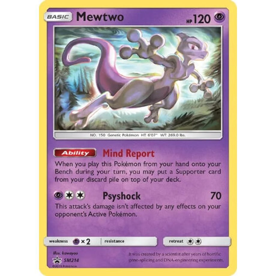 Mewtwo [P] (Championship Series 2020 Promo Design) / Mewtwo - SM Promos (SM214)