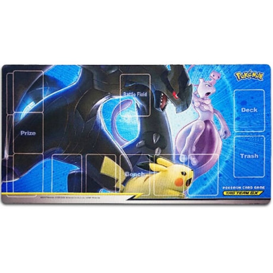 Taiwan exclusive Pikachu Zekrom Mewtwo Mew playmat