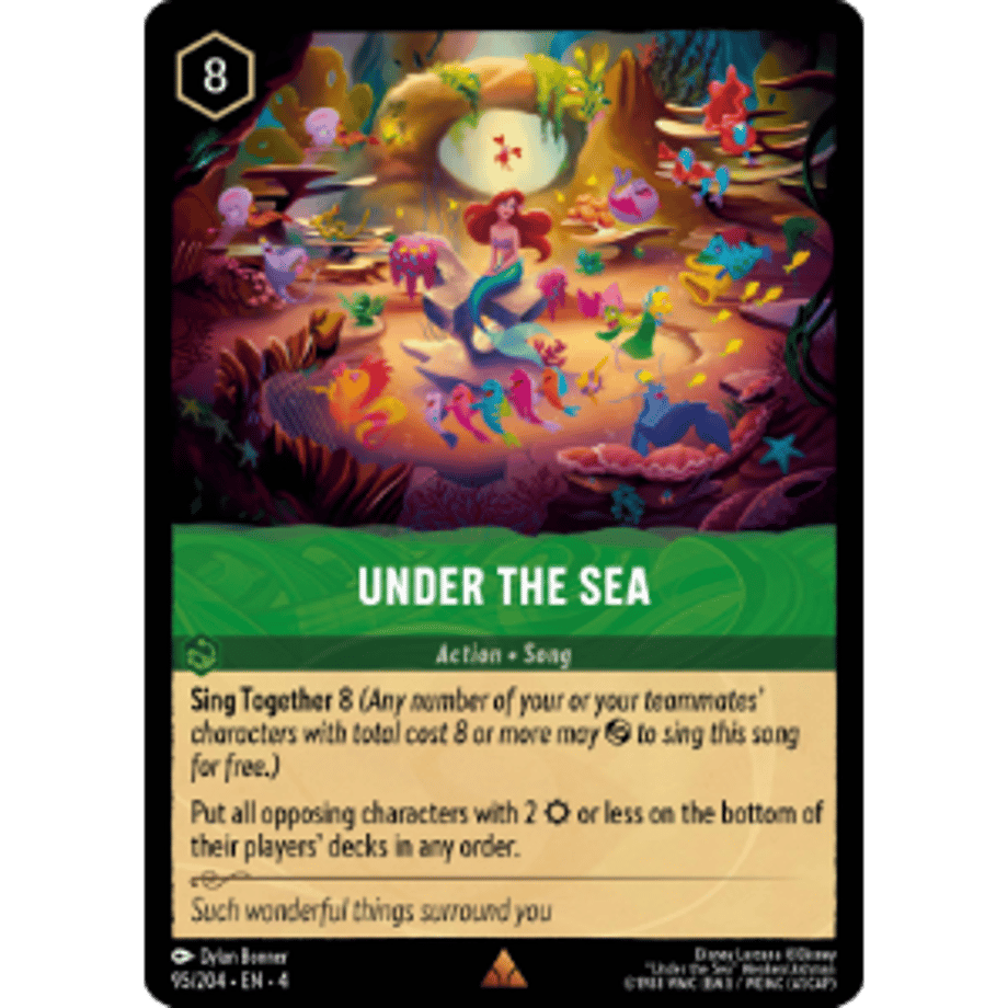 LORCANA Under The Sea [Rare] / Under The Sea - 95/204-EN-4