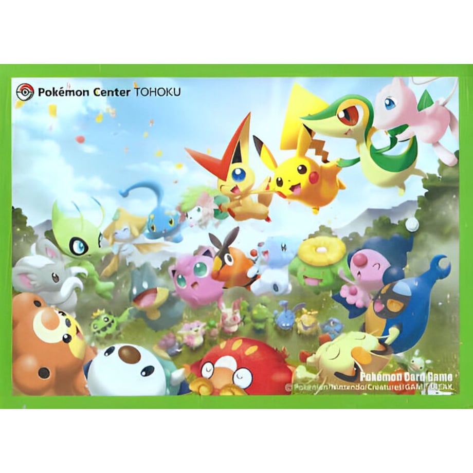 [Rose] Japanese version Poke Center limited Pokemon Center Tohoku "Connecting Smiles" Sleeve (2011)