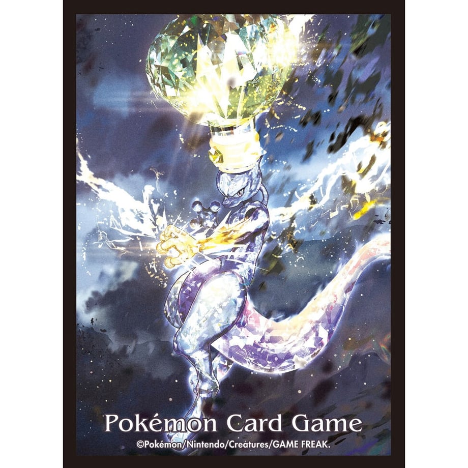 [Rose] Japanese Pokemon Center Exclusive Premium Mat Thunder Star Mewtwo (2023)