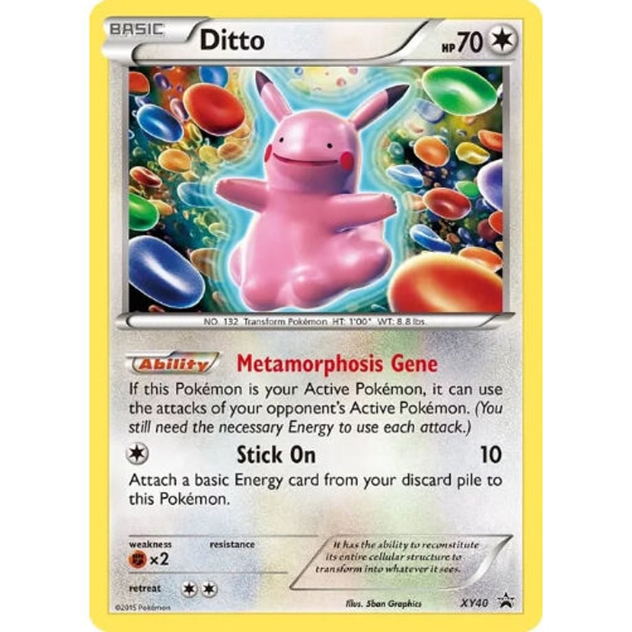 メタモン【P】 / Ditto - XY Promos (XY40)