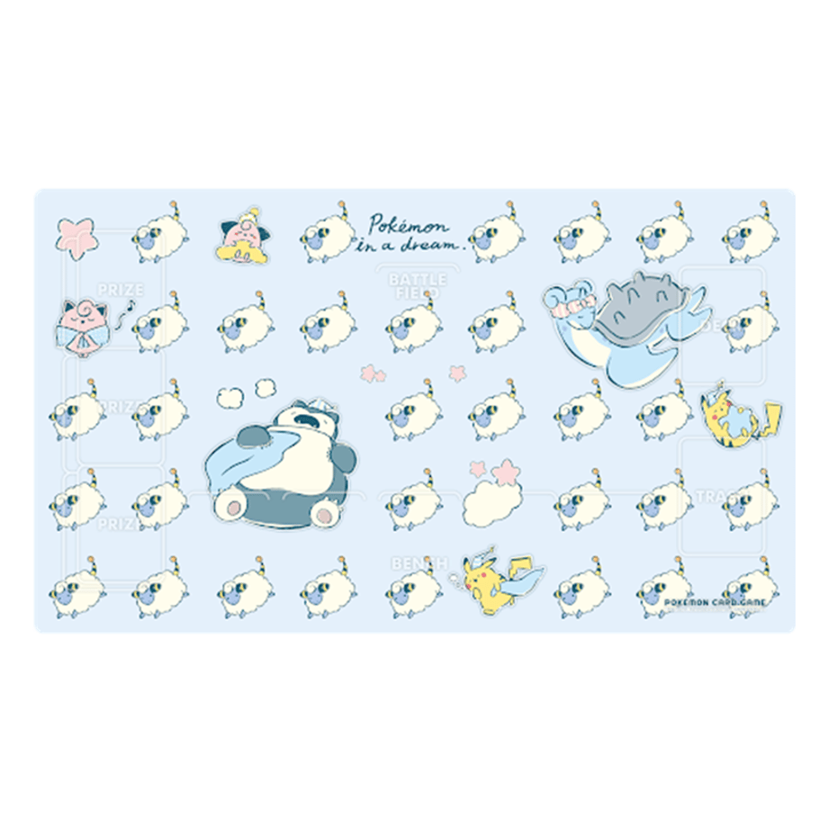 Korea exclusive Pokemon MELEEP IN A DREAM playmat