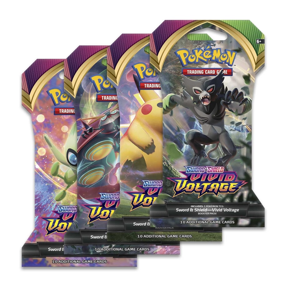 Pokemon Card Vivid Voltage Sleeved Booster Pack