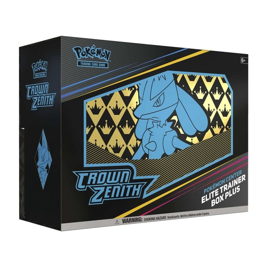 【箱潰れ】ポケモンセンター限定版 Crown Zenith Elite Trainer Box Plus