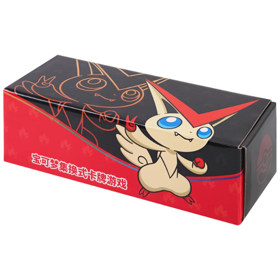 [Exterior may be damaged] Pokemon Card China Exclusive Victini Storage Box